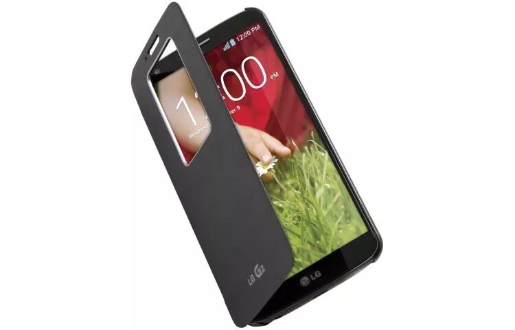 QuickWindow™ Folio Case compatible with LG G2 (T-Mobile)