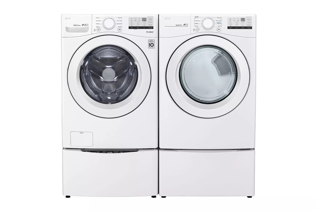 LG DLG3471W: White 7.4 Cu. ft. Ultra Large Capacity GAS Dryer