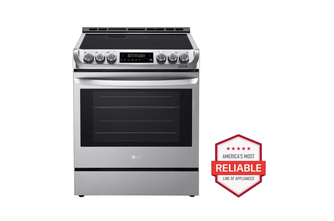 LG LSE4611ST 6.3 cu. ft. Electric Single Oven Slide-in Range with ProBake Convection® and EasyClean®