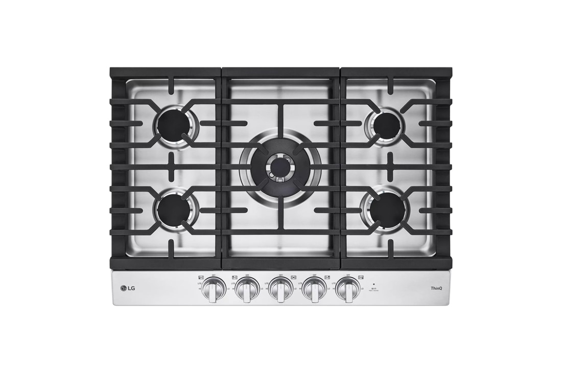 Electrolux 30'' Gas Cooktop with Griddle in Stainless Steel