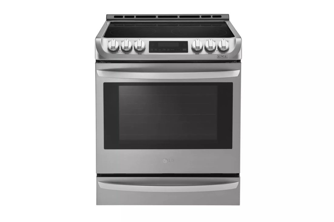 LG LSE4613ST 6.3 cu. ft. Electric Single Oven Slide-in Range with ProBake Convection® and EasyClean®