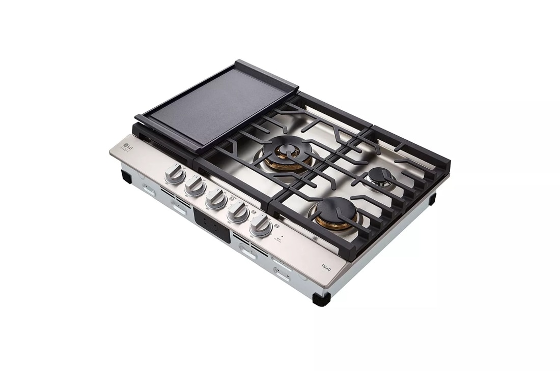 CBGS3628S by LG - LG STUDIO 36 UltraHeat™ Gas Cooktop with EasyClean®