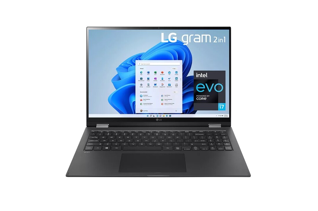 LG gram 16'' 2-in-1 Ultra-Lightweight Laptop with Intel® Evo 11th 