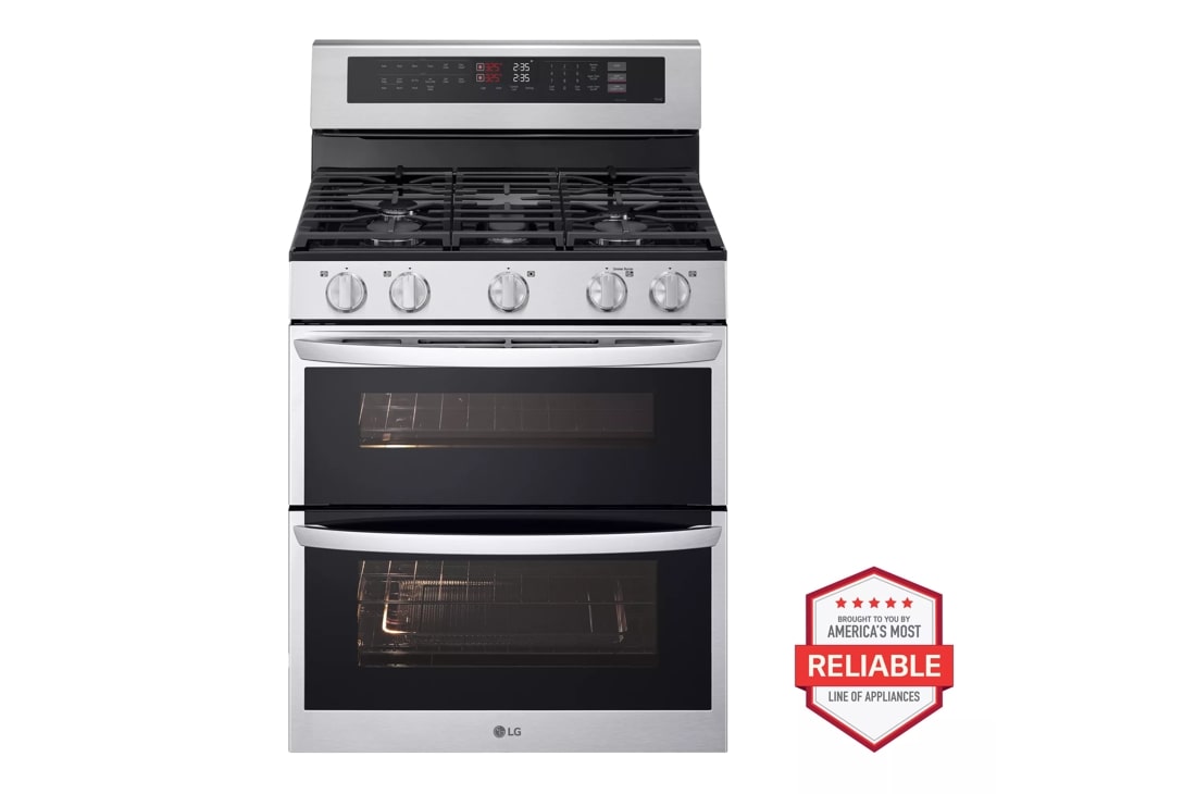 6.9 cu. ft. Smart Gas Double Oven Freestanding Range with ProBake Convection® and Air Fry