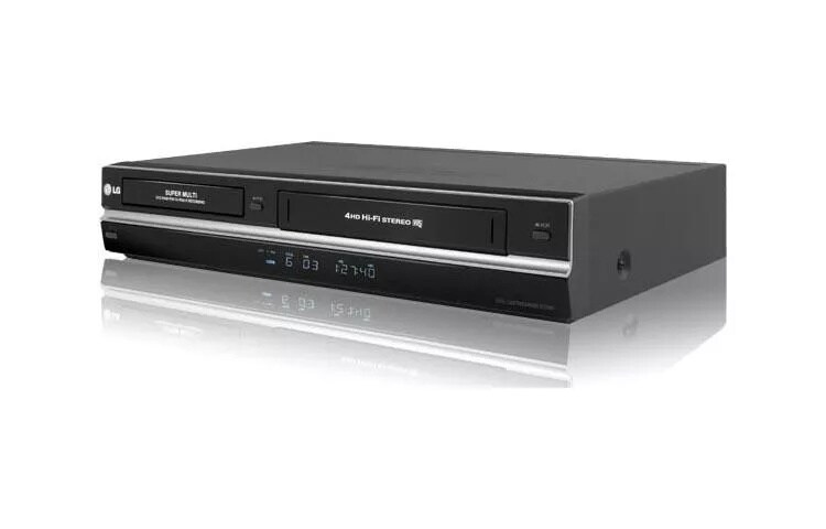 Super-Multi DVD/VHS Recorder with Digital Tuner