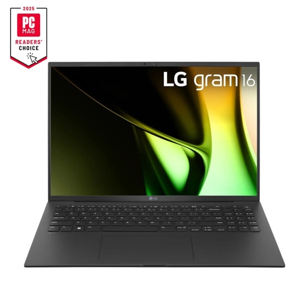LG gram 16 Inch, Thin and Lightweight Laptop, Windows 11 Home, Intel Evo Edition - Intel? Core? Ultra 7, 32GB RAM, 2TB SSD, Black