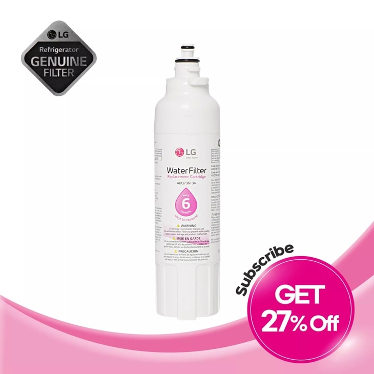 6 Month/200 Gallon Capacity Replacement Refrigerator Water Filter