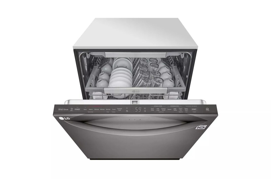 Top Control Smart wi-fi Enabled Dishwasher with QuadWash™ and TrueSteam®