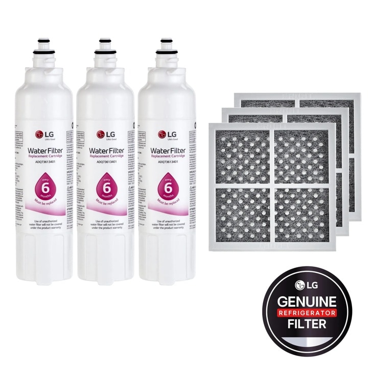 Refrigerator Water and Air Filter Bundle - LT800P3, LT120F3 | LG USA