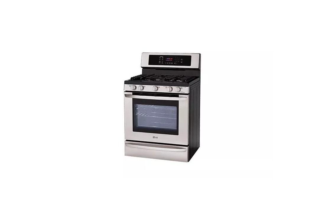 LG LRG3060ST: 5.4 cu. ft. Capacity Gas Single Oven Range