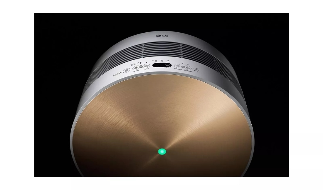 Round deals air purifier