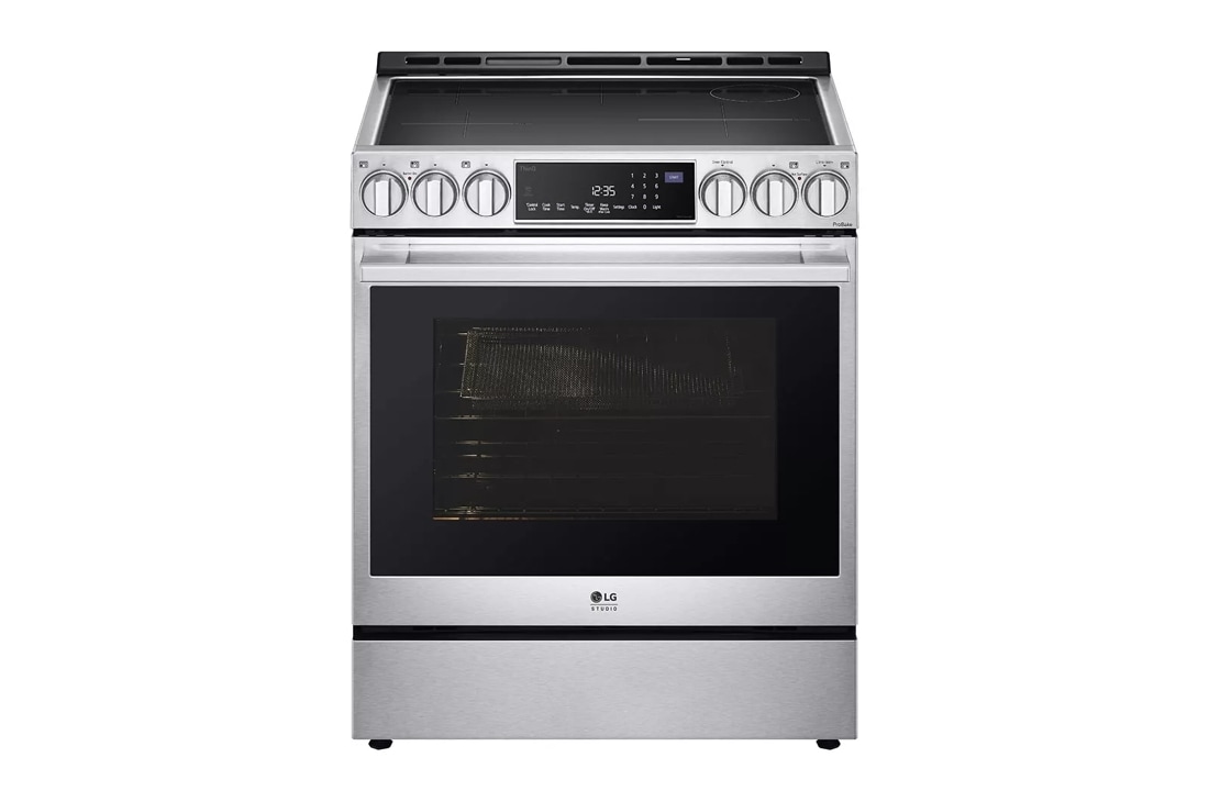 LG STUDIO 6.3 cu. ft. InstaView Induction Slide-in Range with Air Fry and Air Sous Vide