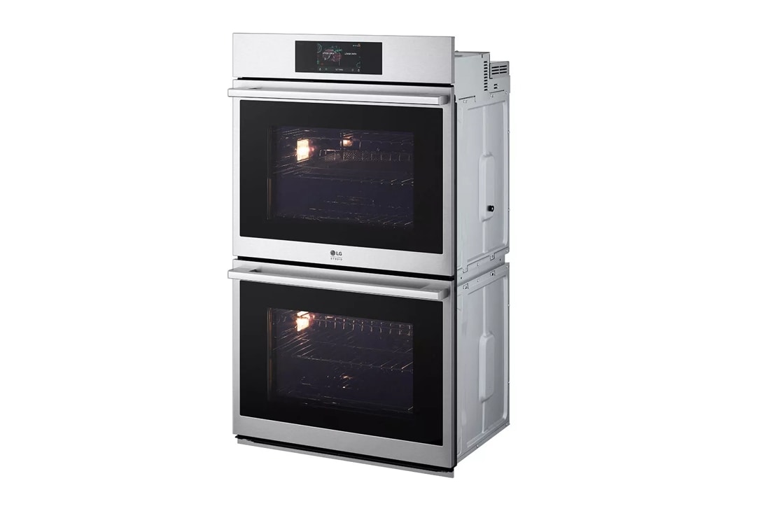 LG LG 9.4 Cu. ft. Double Wall Oven - Black