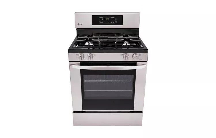 5.4 cu. ft. Capacity Gas Single Oven Range with 4 Burners