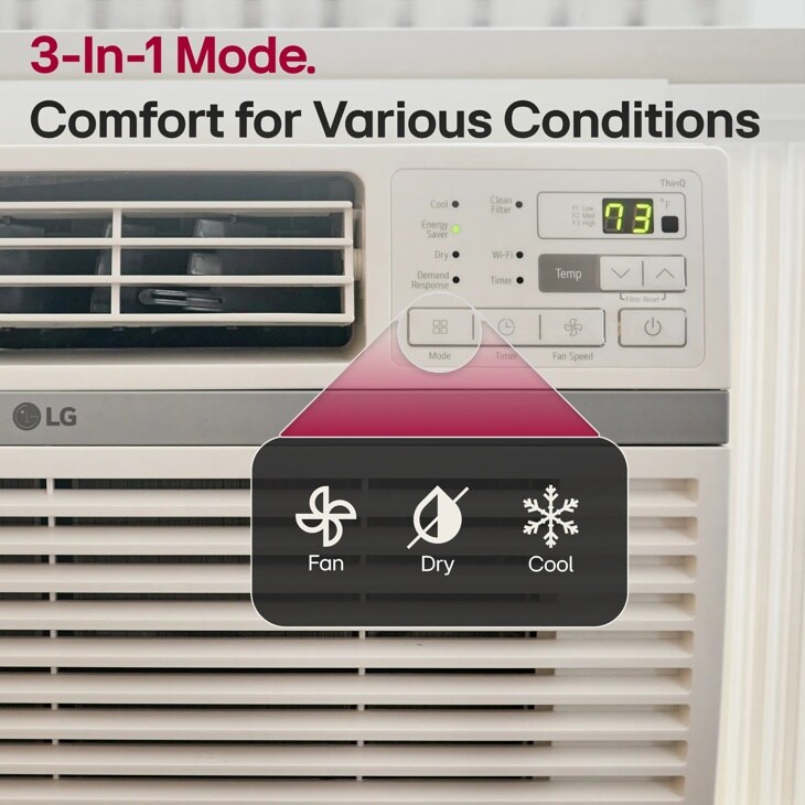 10,000 BTU Smart Wi-Fi Enabled Window Air Conditioner