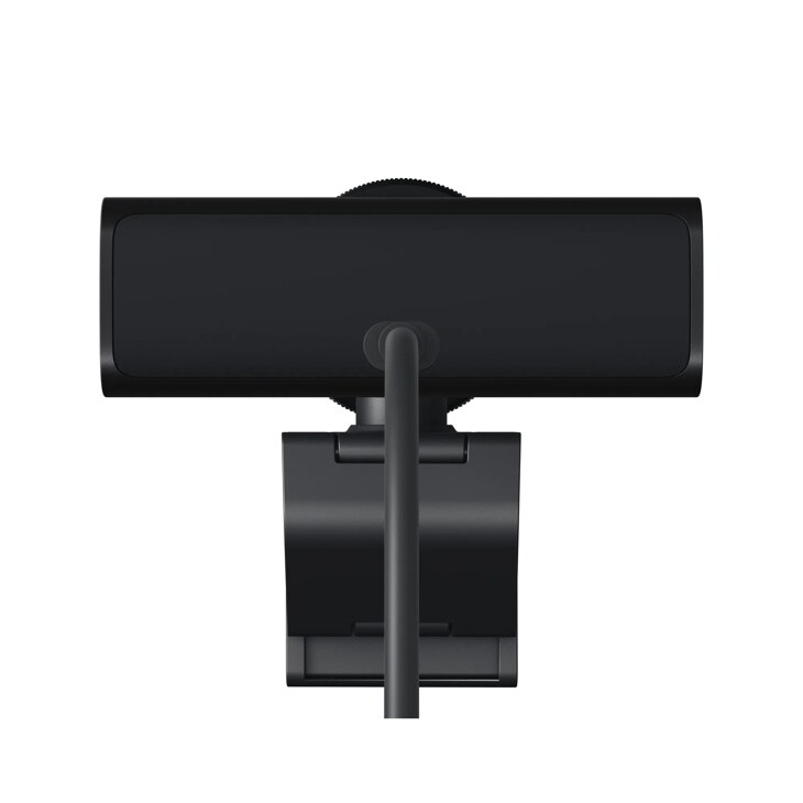 960001558 webcam with adjustable mounting clip in matte black finish - Back View