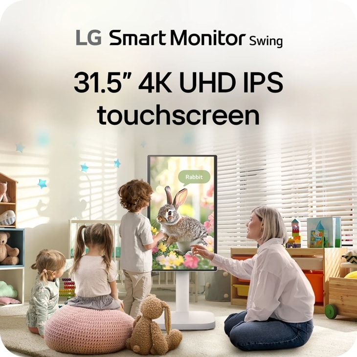 32 Inch Smart Monitor Swing - 32U889SA-W | LG USA