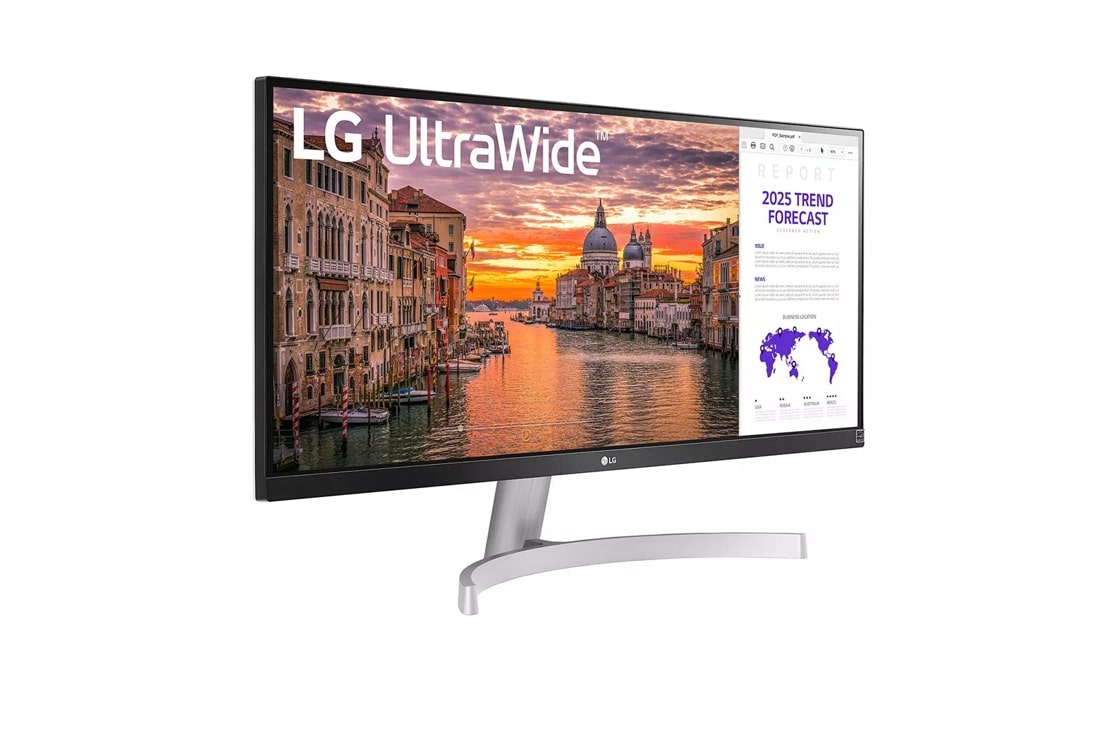 LG 2023 Newest UltraWide WFHD 29 Inch Computer Monitor, 21:9 Curved  UltraWide(2560x1080) Full HD IPS Display, 99% sRGB, HDR10, IPS with HDR 10