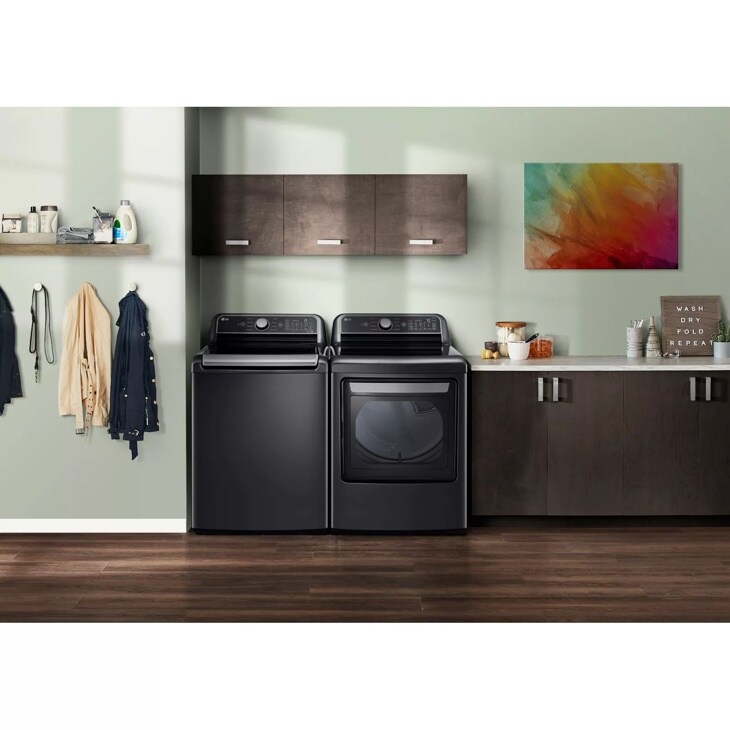 LG 7.3 cu. ft. Smart Rear Control Gas Energy Star Dryer with