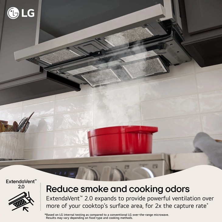 2.1 cu. ft. Over the Range Microwave - MVEL2125X | LG USA