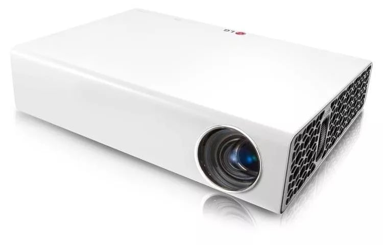 LG PB63U: Portable LED Projector with Built-in Digital TV Tuner
