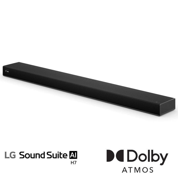 Hero image
of the LG
Sound Suite
H7 Soundbar
with Dolby
Atmos