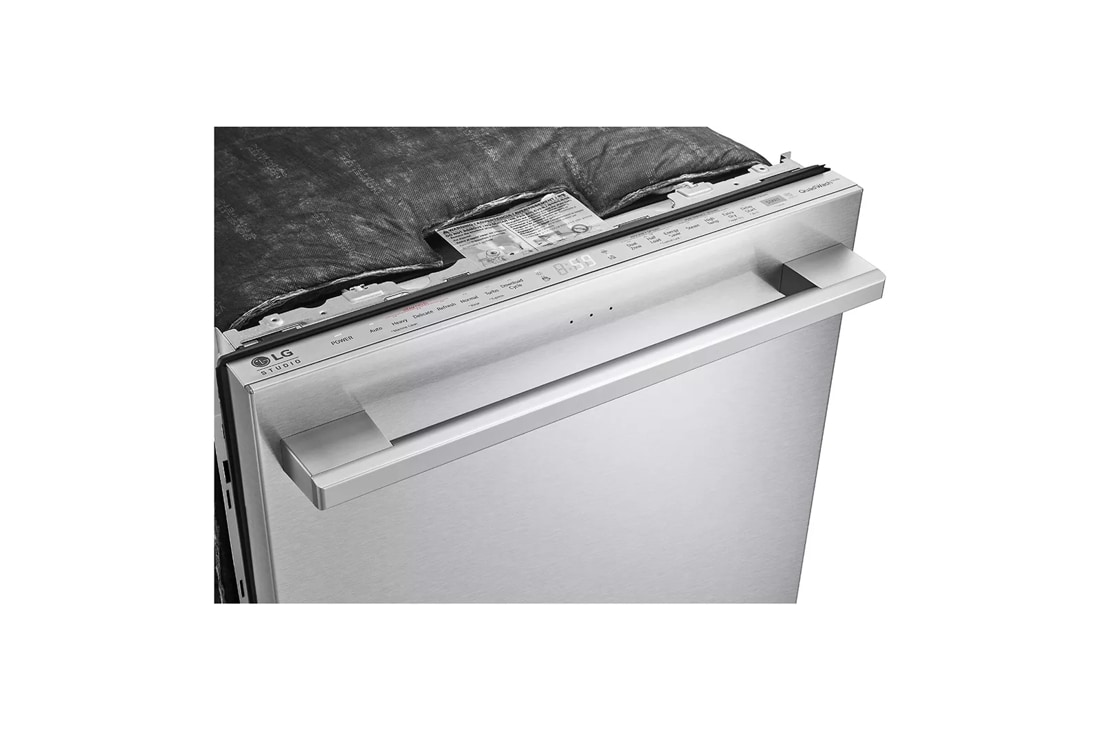 LG STUDIO 24 Top Control Built-In Dishwasher with TrueSteam, Light, 3rd  Rack, 40dBA Stainless Steel LSDT9908SS - Best Buy