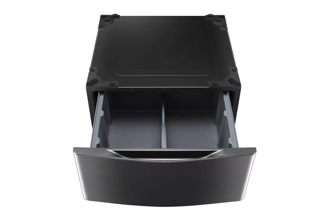 Laundry Pedestal – Black Stainless Steel