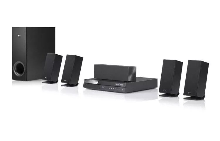 3D-Capable Blu-ray Disc™ Home Theater System with Smart TV and Wireless Connectivity