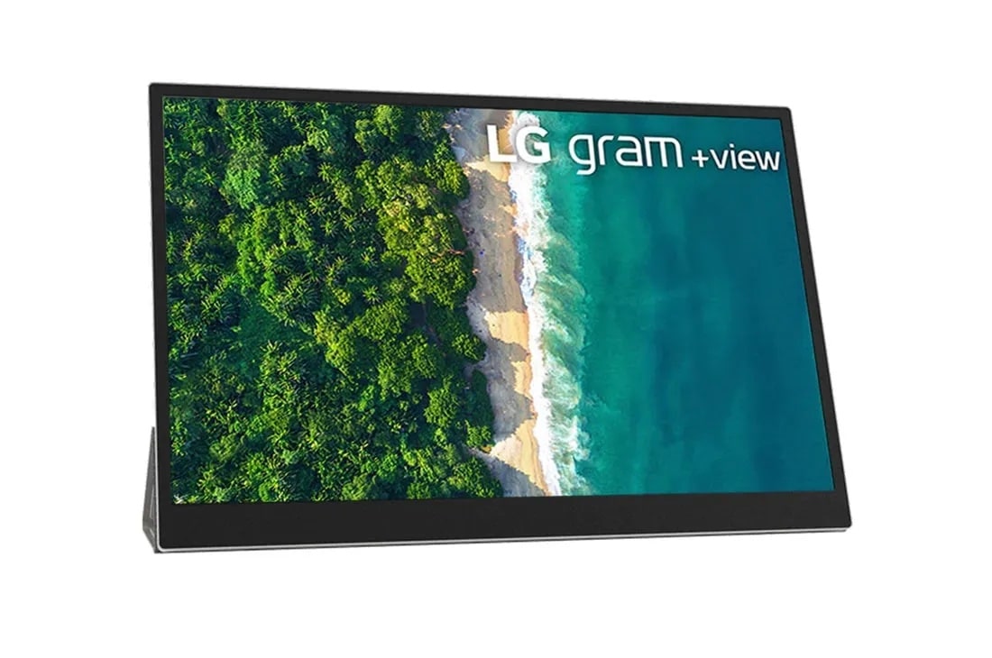 LG 16MQ70 gram +view 本体 LG 16MQ70: 16-inch +view for LG gram Portable Monitor with