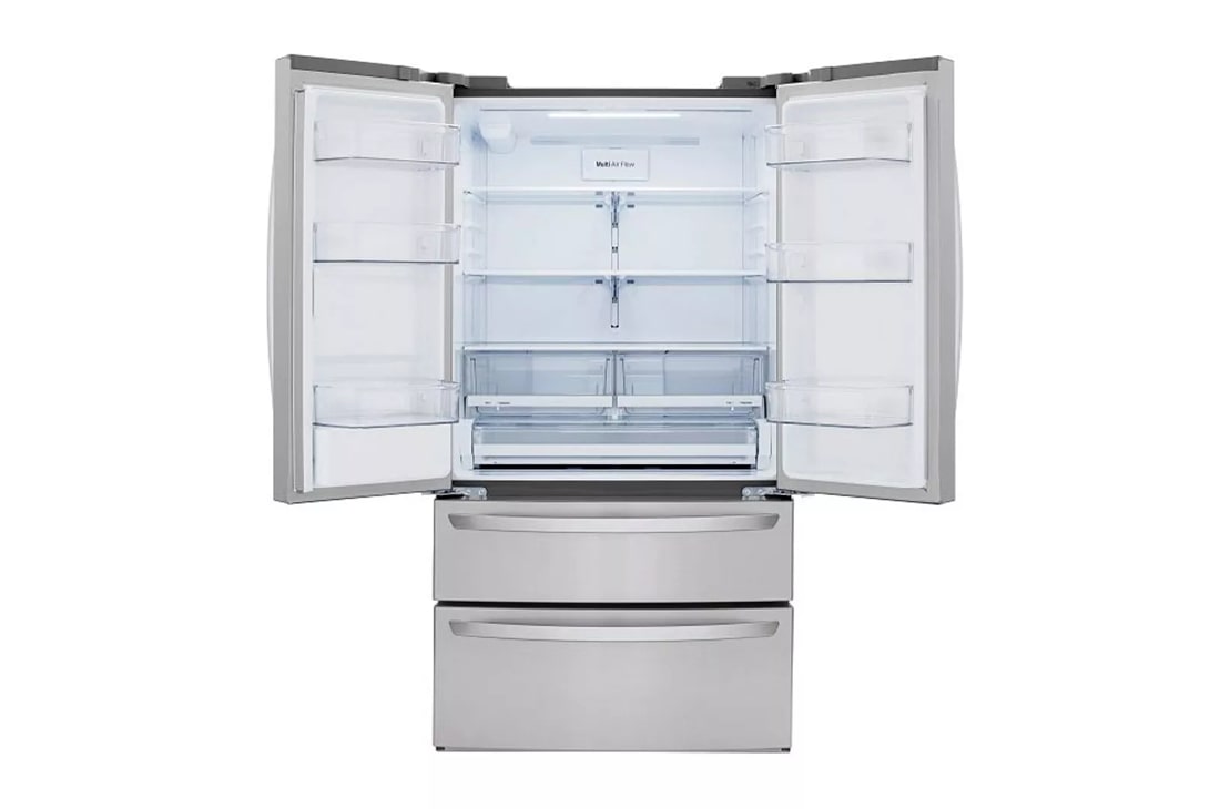 LG LRFS28XBS 36 Inch PrintProof Stainless Steel French Door Refrigerator