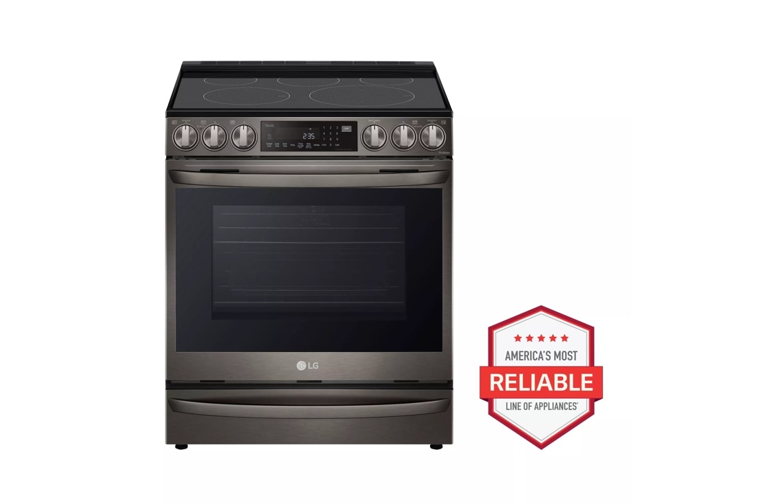 LG LG Side-by-Side Ultra Large Capacity & Electric Air Fry Freestanding  Printproof Stainless Steel