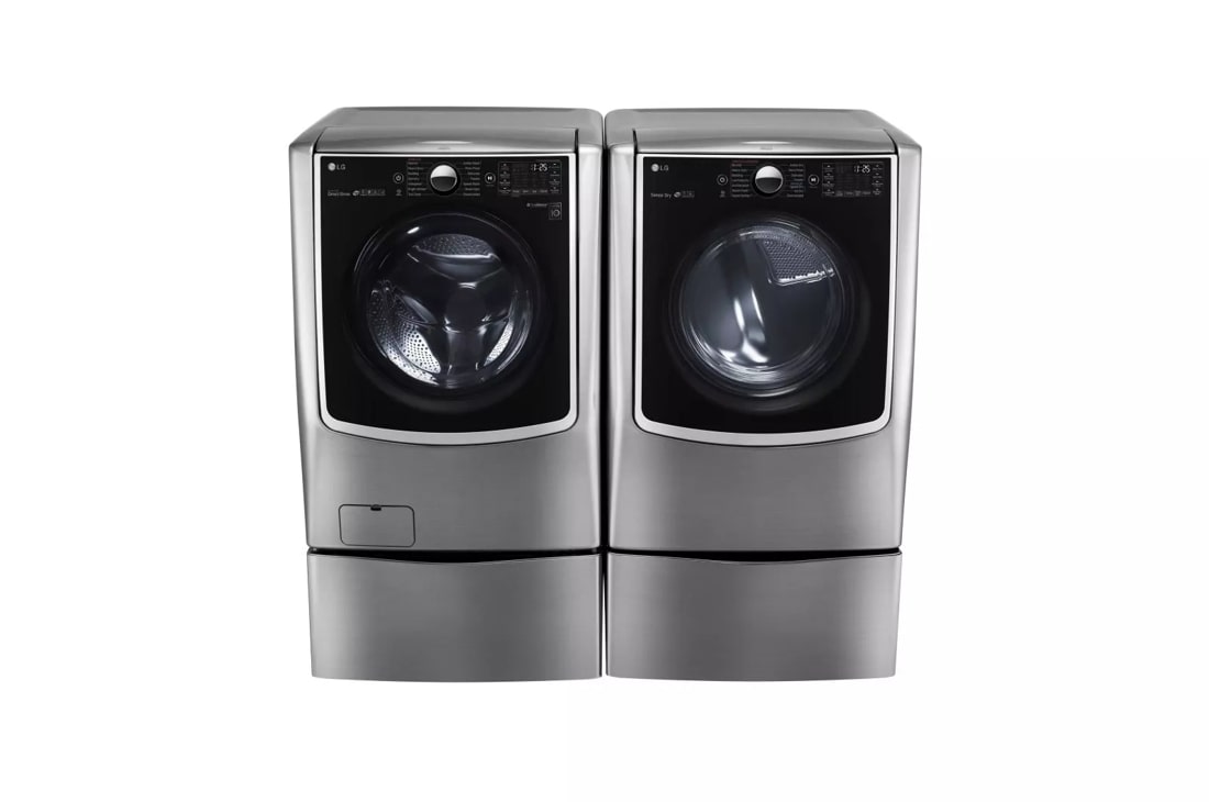 LG TWINWash® TWW20VVS2.PKG Set Lavadora/Secadora Carga Frontal y TWINWash  Mini Capacidad Total 23,5 Kgs WD20VVS6_WD100CV