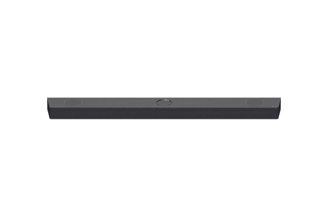 LG S95QR Soundbar horizontal placement 