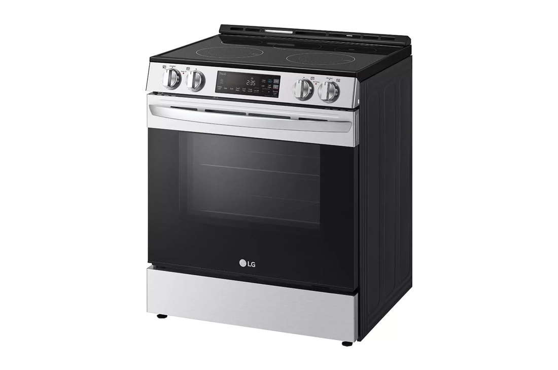 LG LSEL6335F 6.3 Cu. ft. Stainless Smart Instaview Electric Slide-in Range with Air Fry