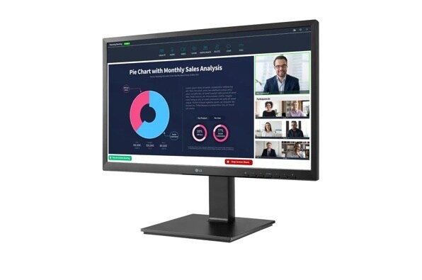 23.8” IPS FHD Monitor with Built-in Webcam | 24BP750C-B | LG