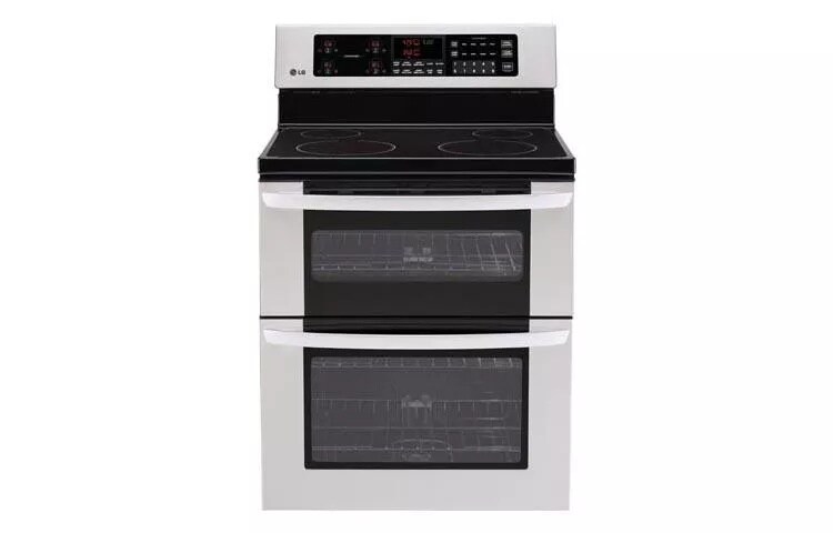 6.7 cu. ft. Capacity Electric Double Oven Range with a Tall Upper Oven and IntuiTouch™ Controls