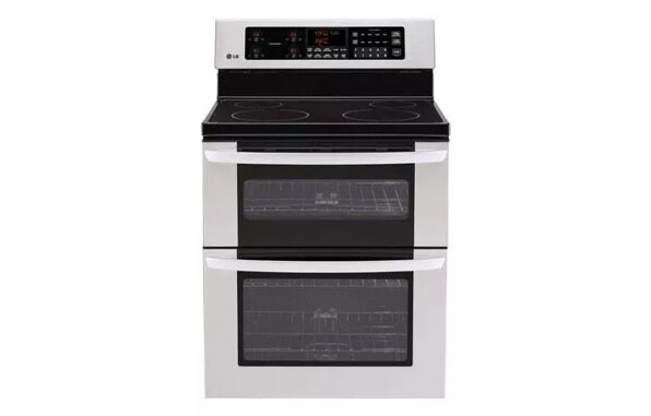 6.7 cu. ft. Capacity Electric Double Oven Range with a Tall Upper Oven and IntuiTouch™ Controls