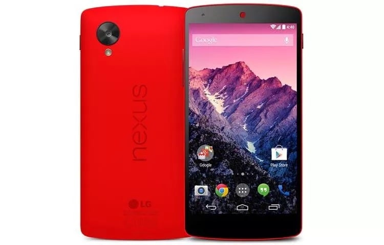 nexus 5 red