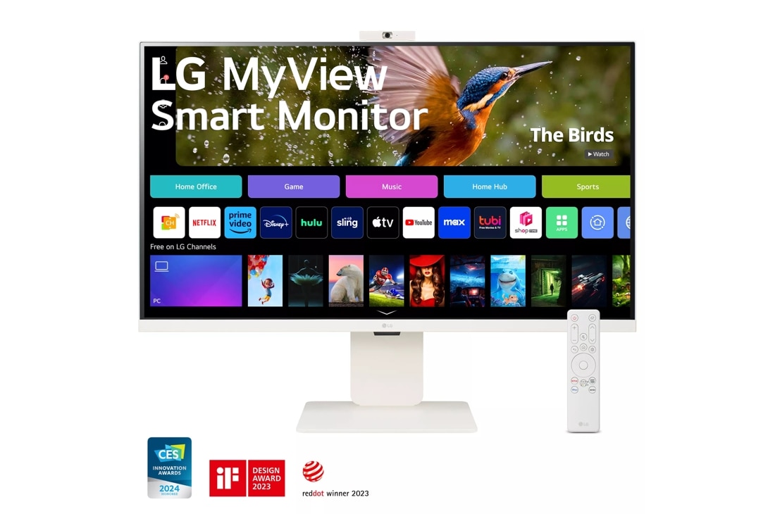 32 4K UHD MyView Smart Monitor with webOS and USB Type-C