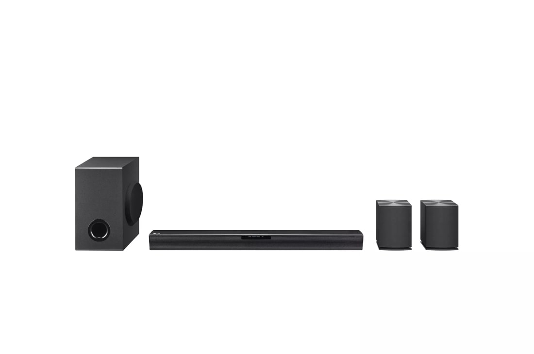 Lg sound bar add best sale on speakers