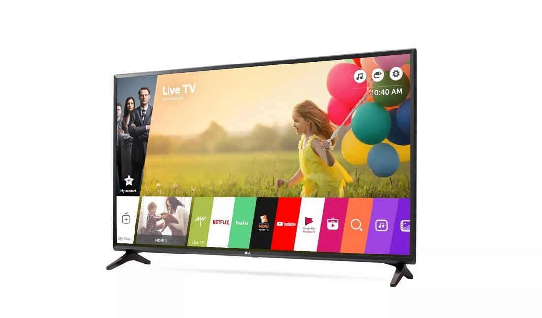 LG 43LJ550M: 43-inch Full HD 1080p Smart LED TV | LG USA