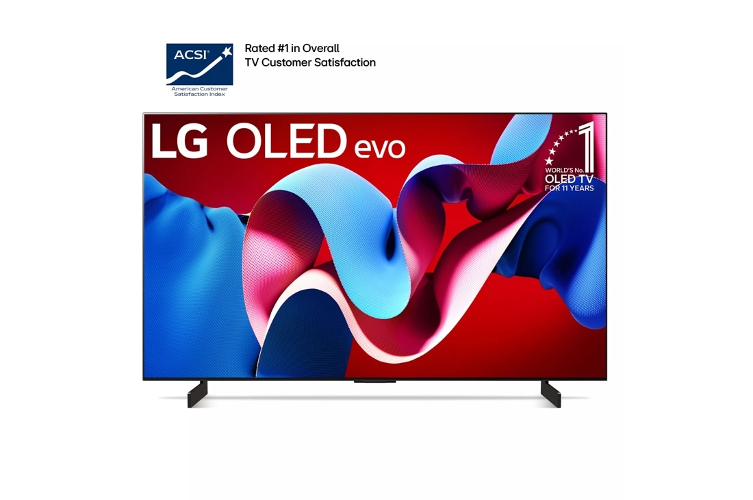 42-Inch Class OLED evo C4 Series TV with webOS 24