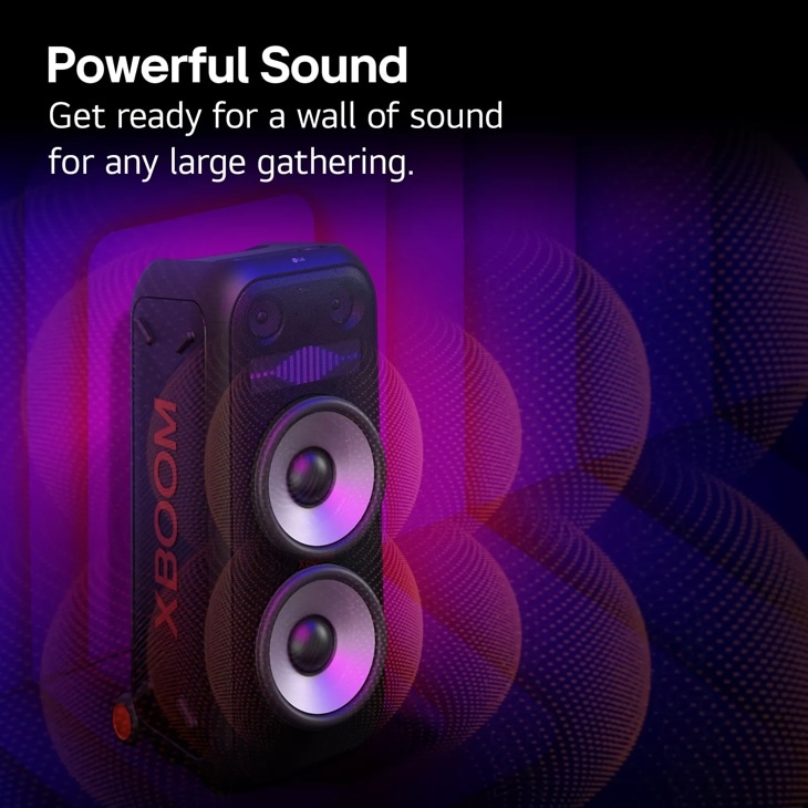 XL9T LG XBOOM Portable Bluetooth Tower Speaker | LG USA