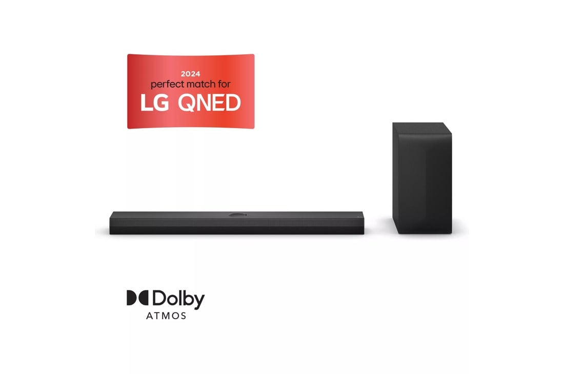 LG Soundbar for TV with Dolby Atmos® 3.1.1 Channel S70TY - Perfect Match with LG QNED