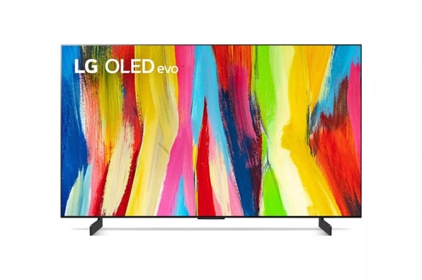 LG 42 Inch Class C2 AUA series OLED evo 4K UHD Smart webOS 22 w/ ThinQ AI TV