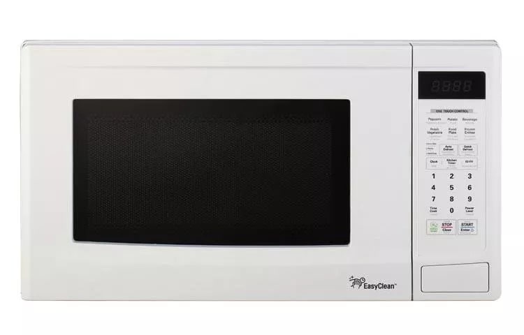 Midea Compact White Microwave - 0.7-cu ft - 700 W