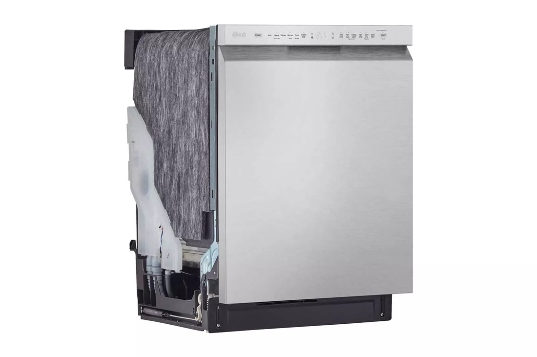 LDFN4542S by LG - Front Control Dishwasher with QuadWash™