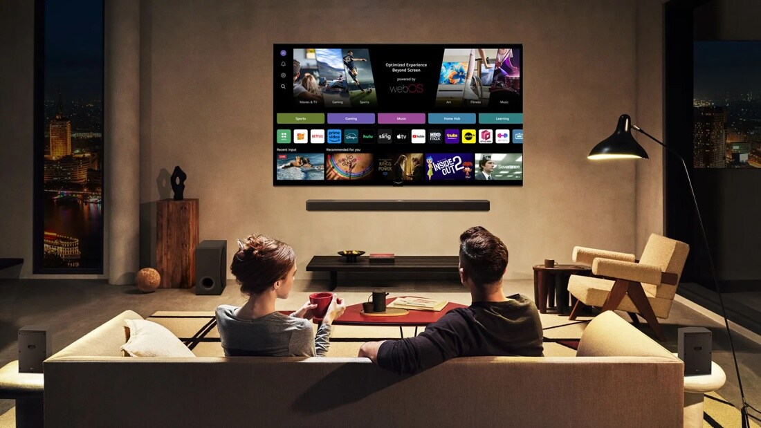 LG Home Theater Soundbar for TV with channels S95AR LG USA