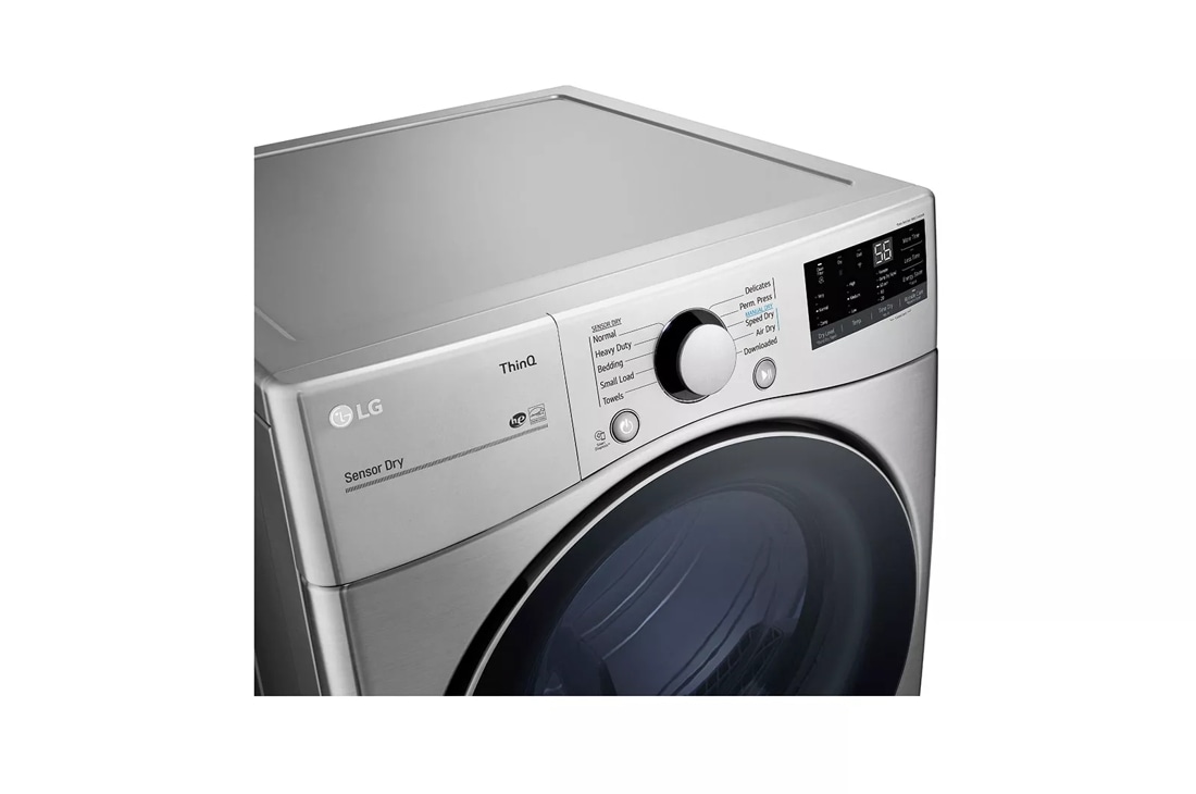 DLG3601W LG Appliances 7.4 cu. ft. Ultra Large Capacity Smart wi-fi Enabled  Front Load Gas Dryer with Built-In Intelligence